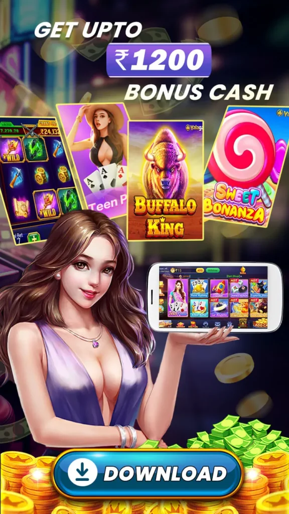 Teen Patti Master APK App Screenshot — Play rummy online and Win Real Gold with ₹51 signup bonus